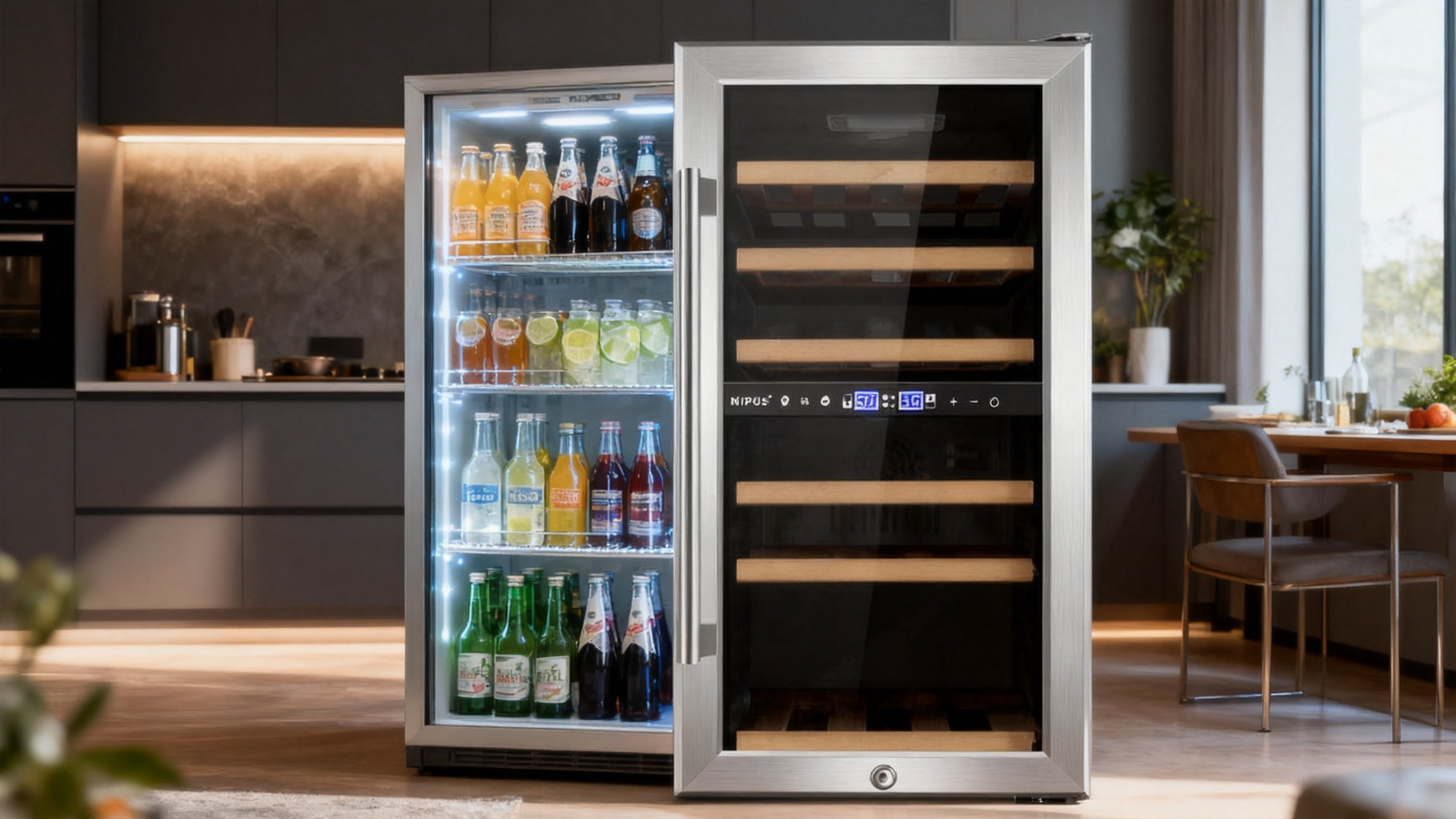 Guide to the Tylza 24 Inch Dual Zone 94-Can and 27-Bottle Wine Beverage Cooler Features and Benefits