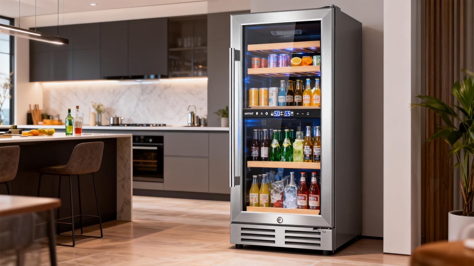 Guide to the Nipus 15 Inch Single Zone 130 Can Beverage Refrigerator Features and Benefits