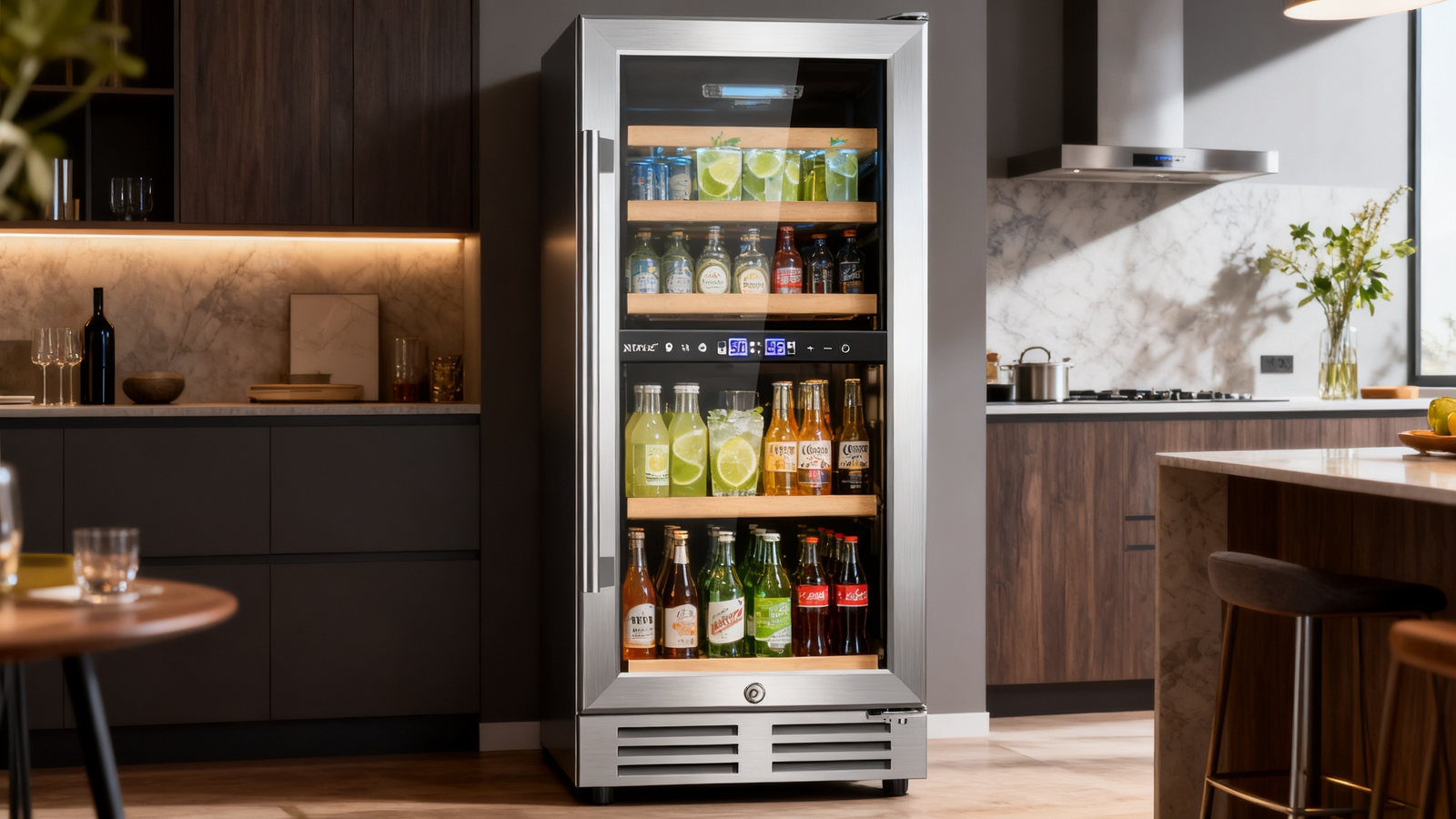 24 Inch Single Zone 133 Can Beverage Refrigerator by Tylza with Precision Cooling and Energy Efficiency Review