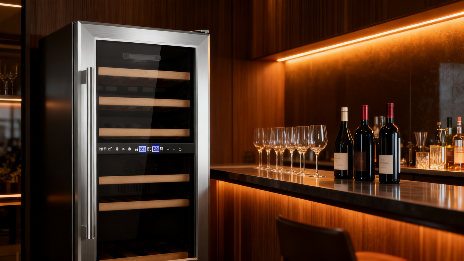 Guide to the Tylza 15 Inch Dual Zone 30 Bottle Wine Cooler Silver for Precise Home Wine Storage