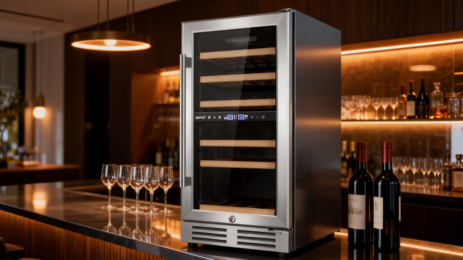 Guide to the Tylza 24 Inch Seamless Dual Zone Wine Cooler with 154 Bottle Capacity and Precision Temperature Control