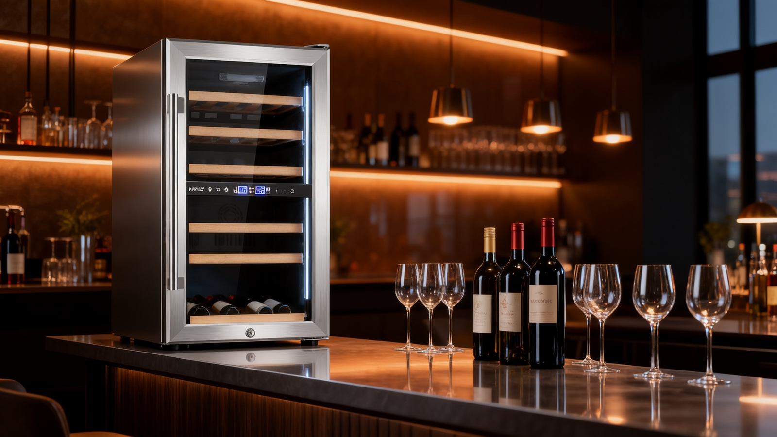 Tylza 154 Bottle Dual Zone Wine Cooler Guide for Precise Temperature Control and Flexible Storage