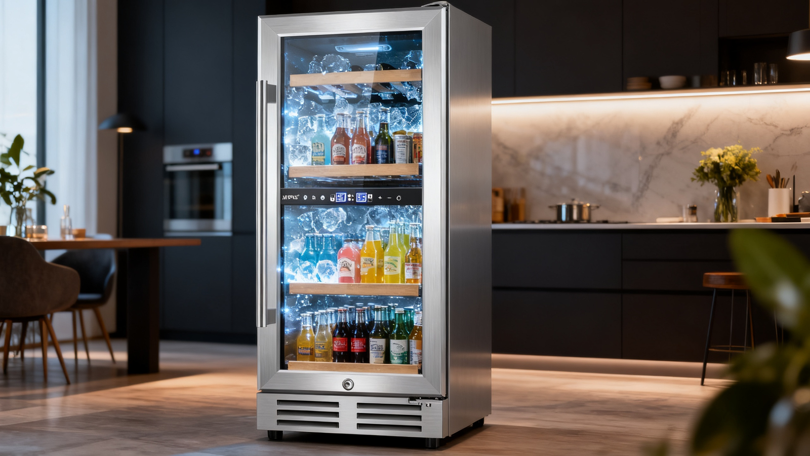 Guide to the Nipus 24 Inch Single Zone 133 Can Beverage Refrigerator Features and Benefits in 2024