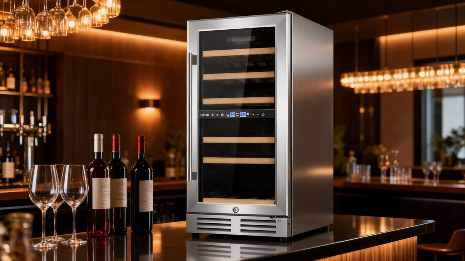 15 Inch Single Zone Wine Cooler Nipus Guide to Precision Temperature Control and Quiet Energy Efficient Storage