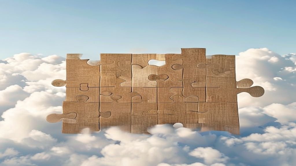 Above the Clouds Wooden Jigsaw Puzzle: A Premium Build-and-Display Experience