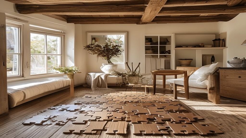 Countryside Cottage Wooden Jigsaw Puzzle: Why Puzzles Are Returning as Home Decor